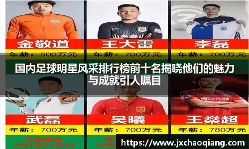 国内足球明星风采排行榜前十名揭晓他们的魅力与成就引人瞩目